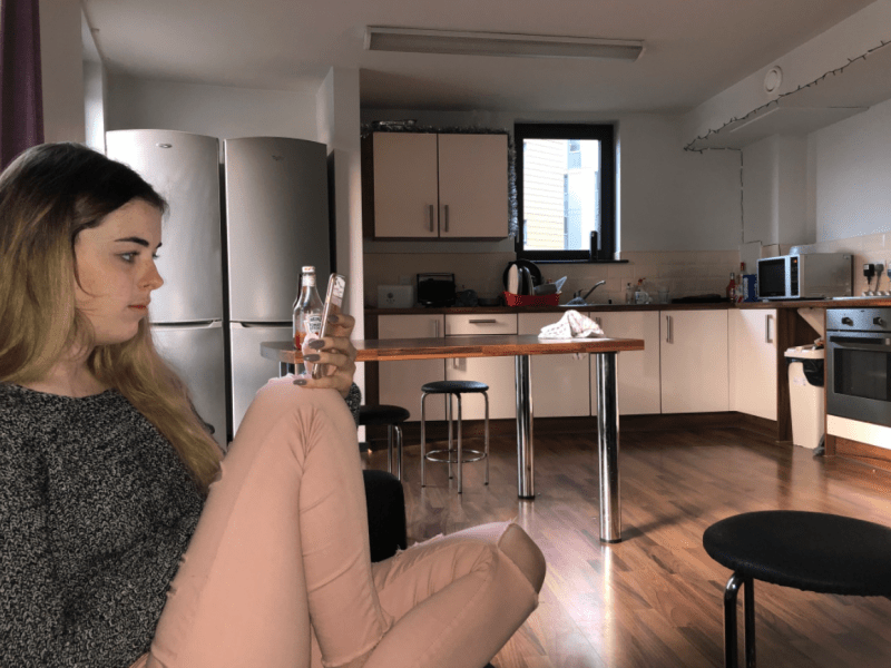 Male students move further away from home than female students on average, study shows.